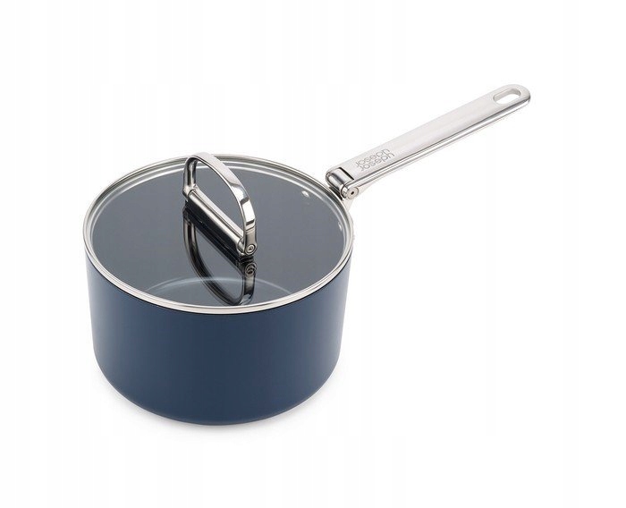 Rajnica Joseph Joseph Space 19 cm Oceľový modrý s vekom na rúru