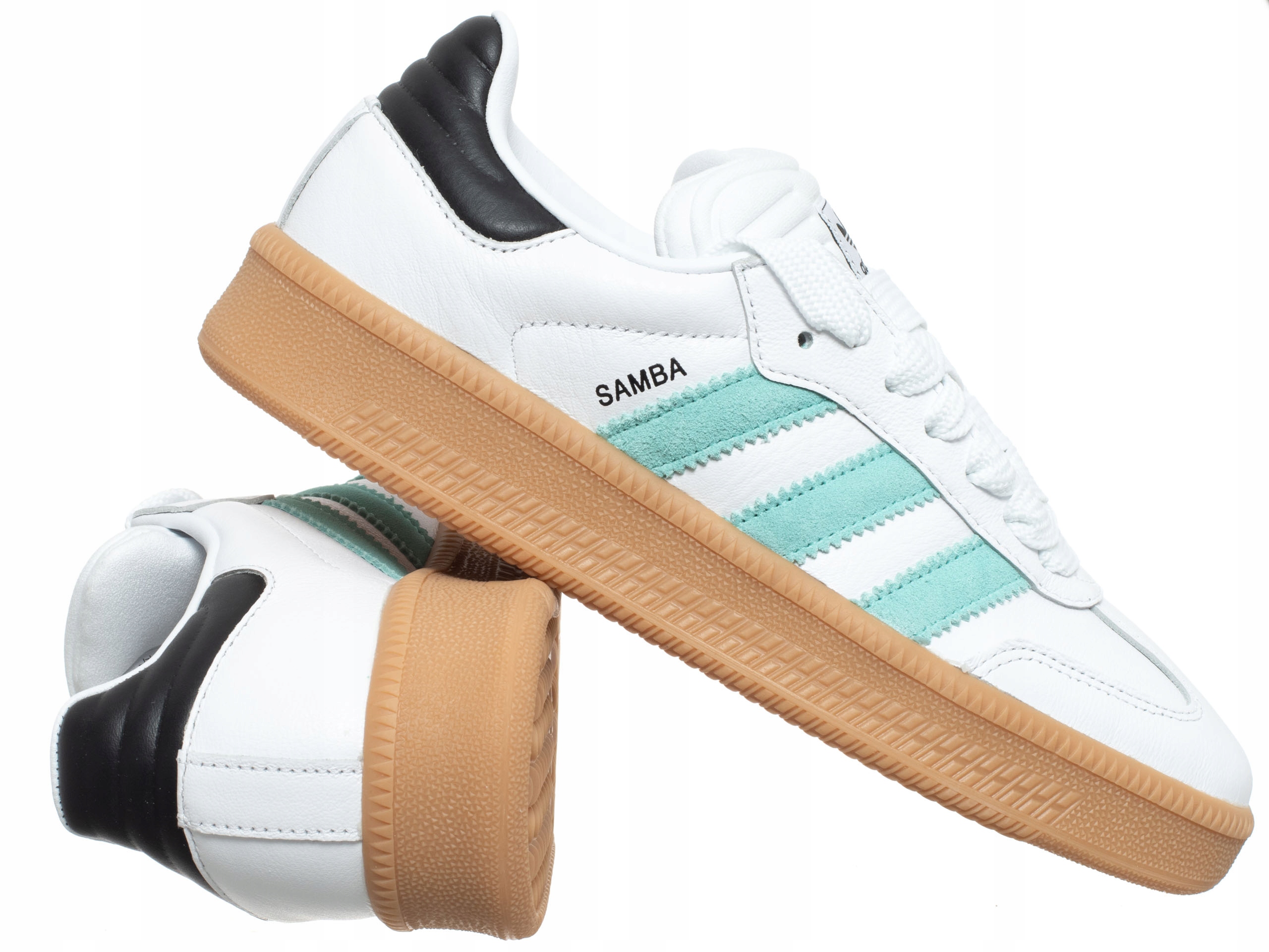 Adidas Buty Męskie Samba Xlg JS4251 sneakersy skórzane białe