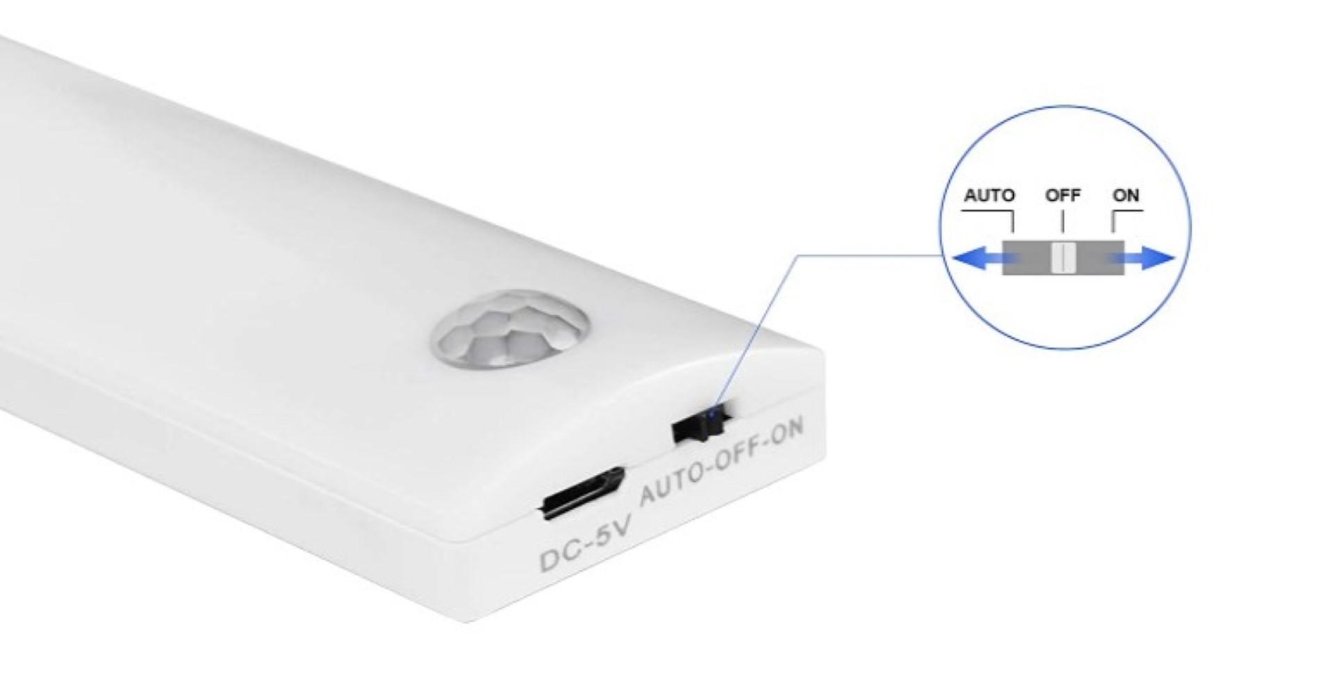 Lampka LED z CZUJNIKIEM RUCHU na USB BEZPRZEWODOWA Lampeczka na korytarz Płeć chłopcy dziewczynki