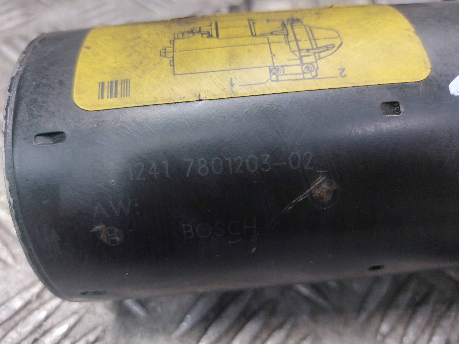 starter BMW E61 E60 LIFT 520D 2.0 D 7801203