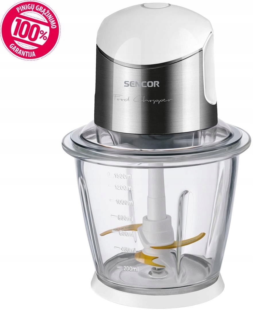 Rozdrabniacz do Żywności Sencor SCB6150SS Moc 800W Liczba poziomów prędkości 1