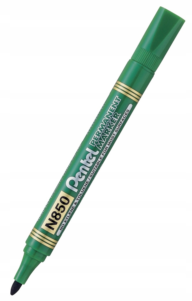 

Marker Permanentny Pentel N850 Okrągły Zielony