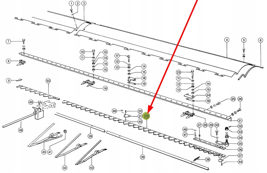 666746.1 Сегмент косы