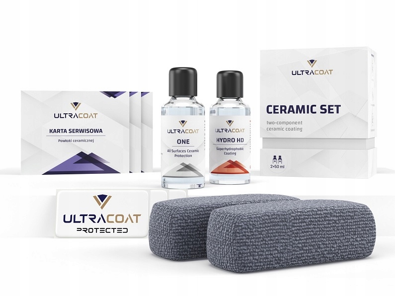 Ultracoat Ceramic Set Wysokiej jakości powłoka ceramiczna do lakieru 50ml