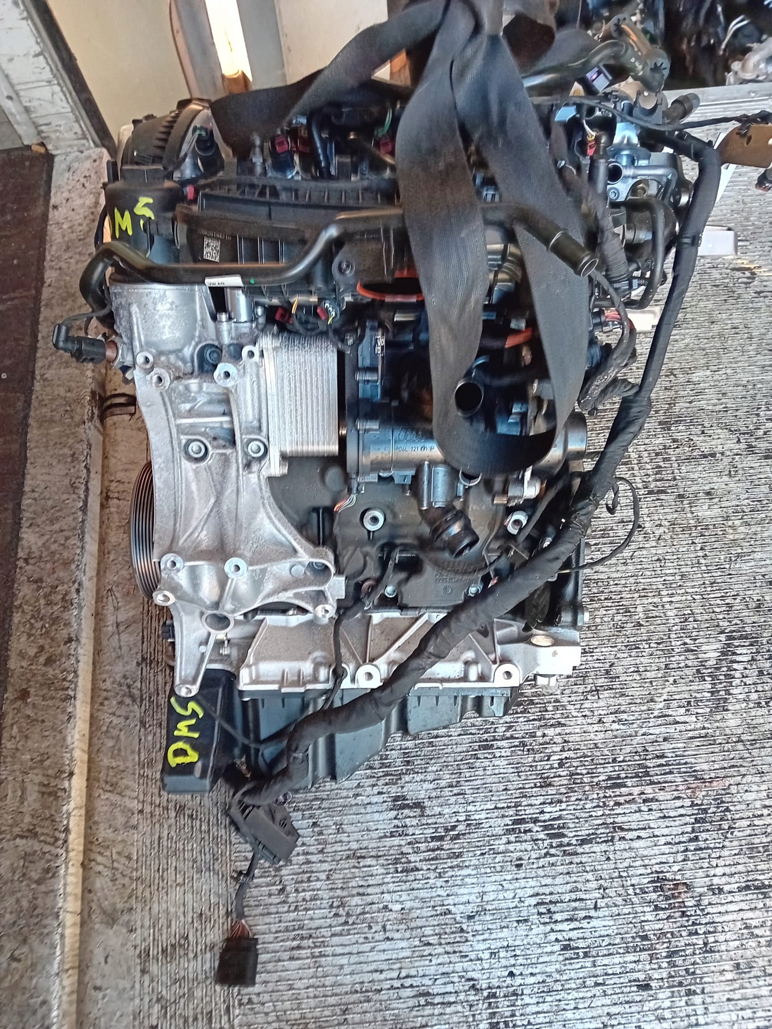 engine complete AUDI 2,0 TFSI DMS 2 TYSKM