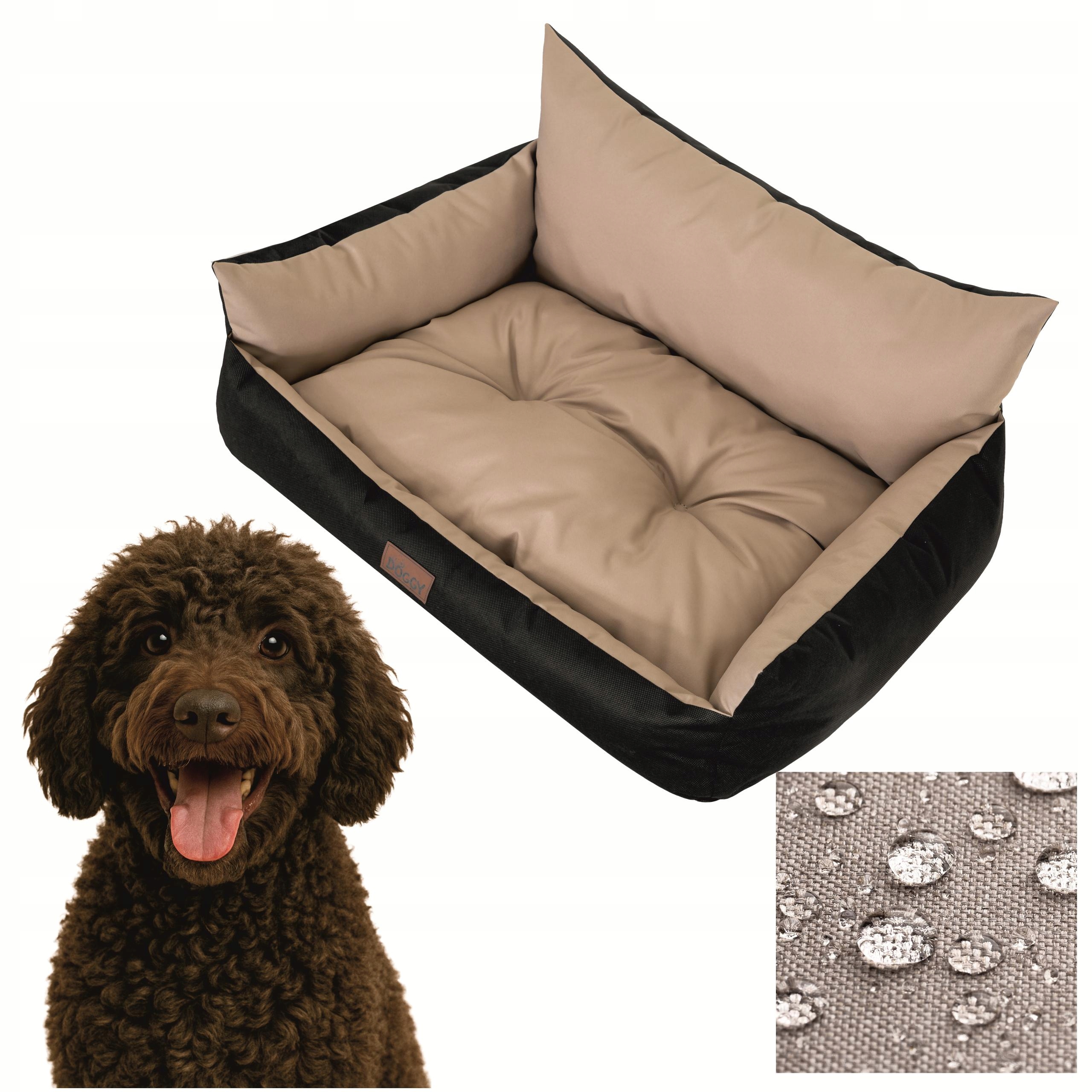Posłanie dla psa Kanapa dla psów Kojec Łózko Wodoodporne XL 82x63 cm