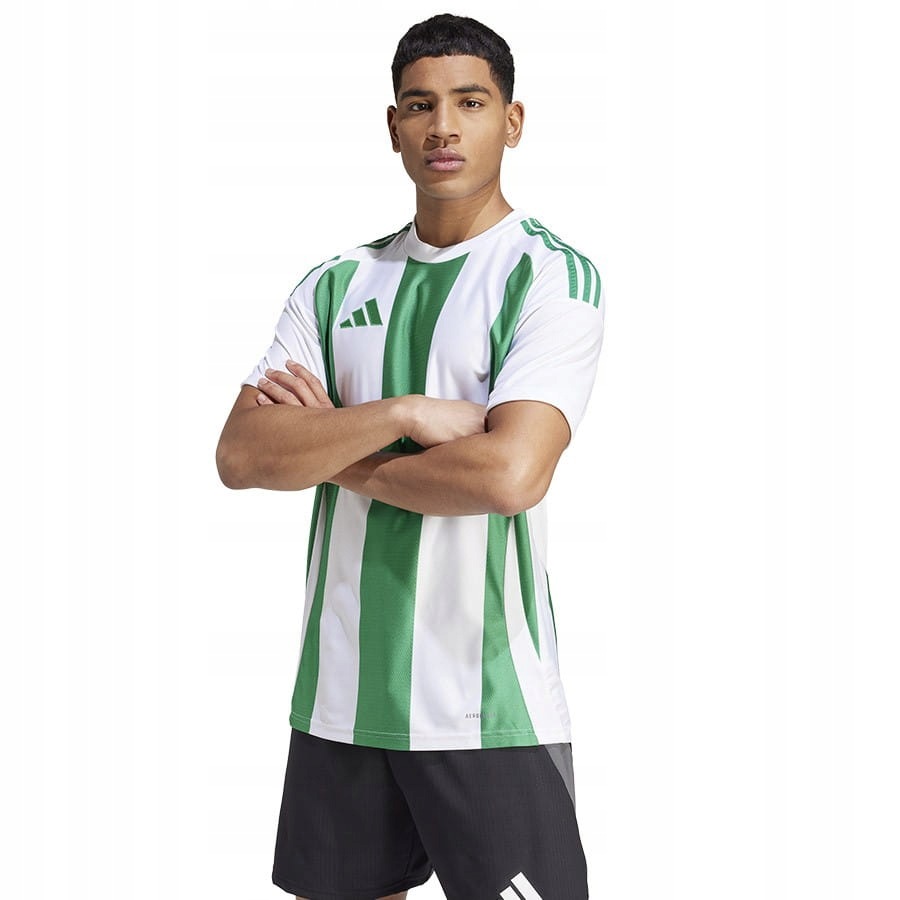 Koszulka adidas Striped 24 Jsy IW2148 Biały, S