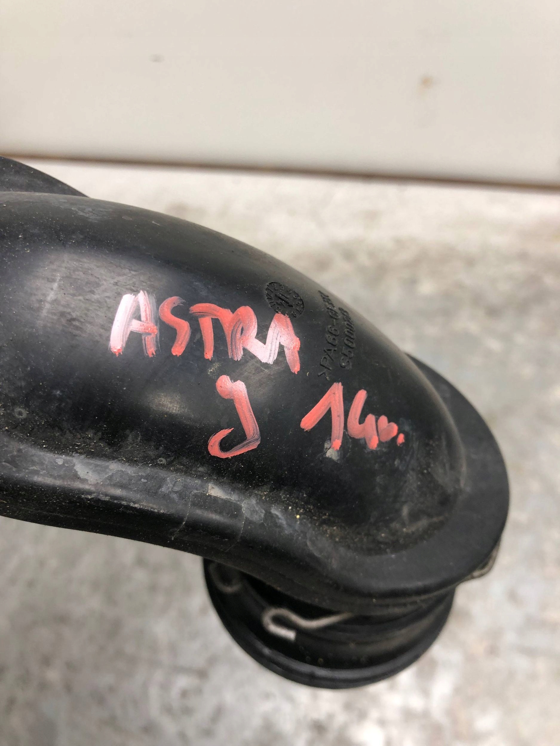 cijev prijenos interkulera OPEL ASTRA J 13419572