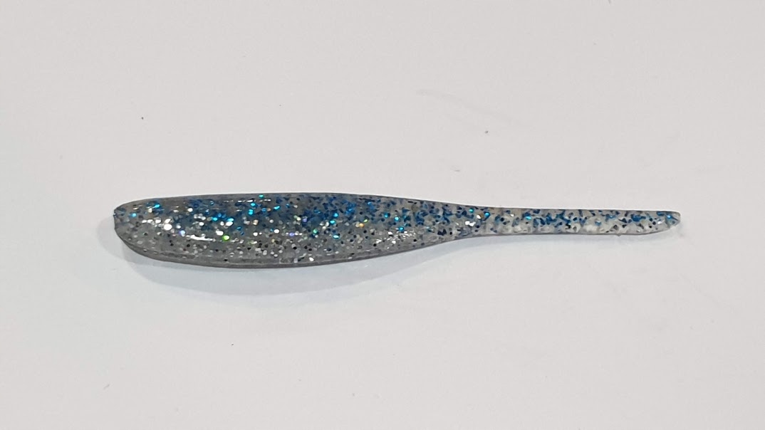 Keitech Shad Impact 2" #LT48 Lt Blue Sardine
