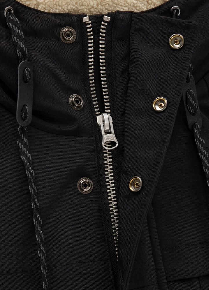 Męska Kurtka zimowa z kapturem Pitbull Gunner Parka Ciepła Rodzaj parka