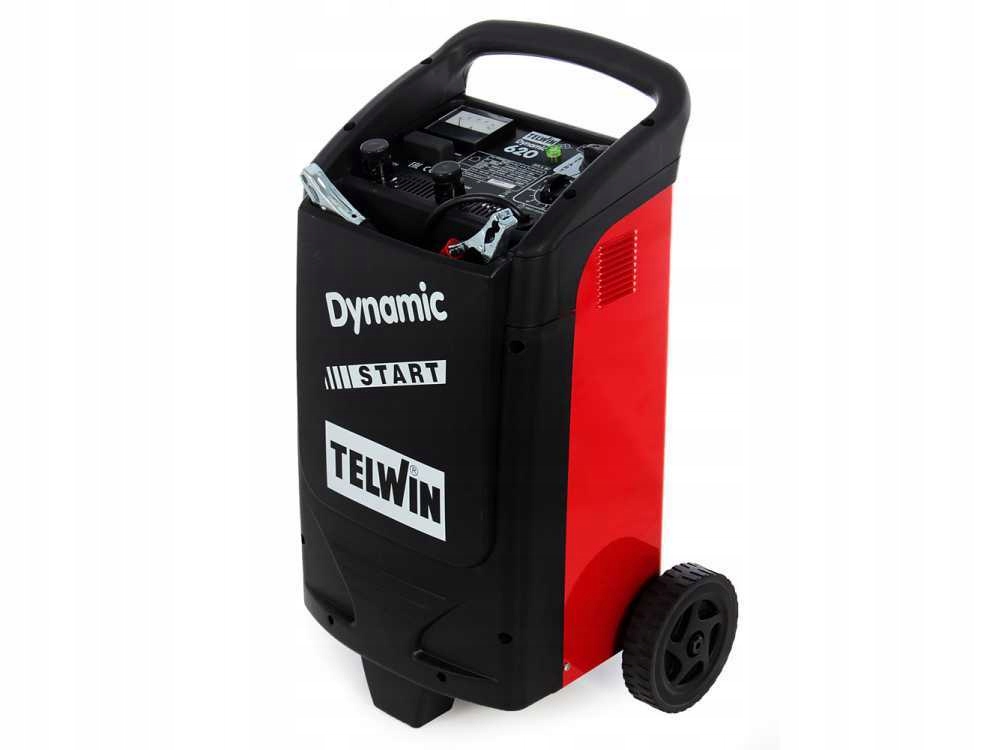 ŁADOWARKA I ROZRUSZNIK TELWIN DYNAMIC 620 START DO AKUMULATORÓW 12 24V Natężenie maksymalne 90 A
