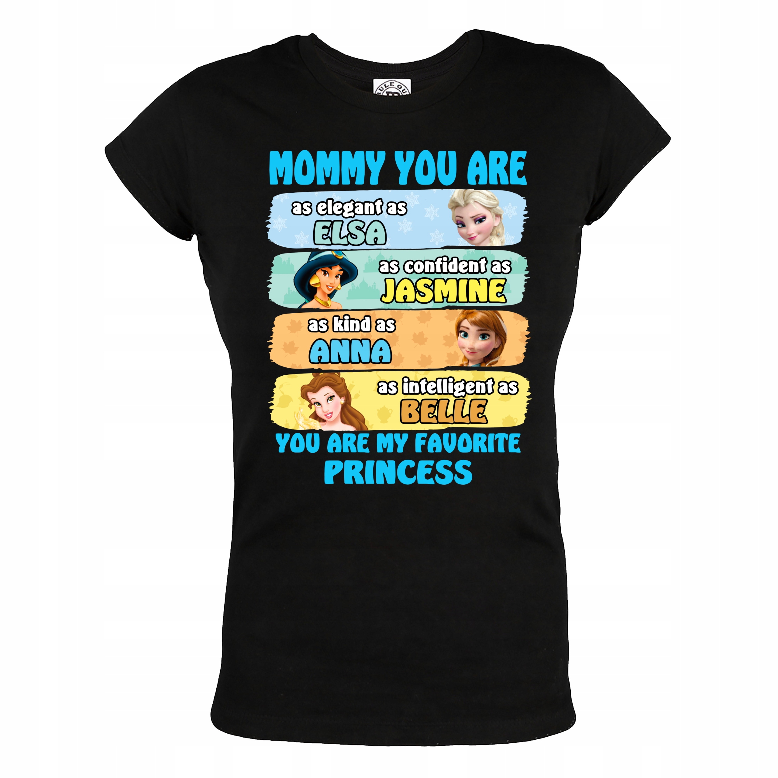 

Damska Koszulka Na Dzień Mamy Księżniczka Mama