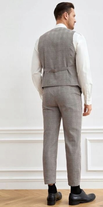 SHEIN KOMPLET ELEGANCKI KAMIZELKA SPODNIE XXL ŁOA Rozmiar XXL