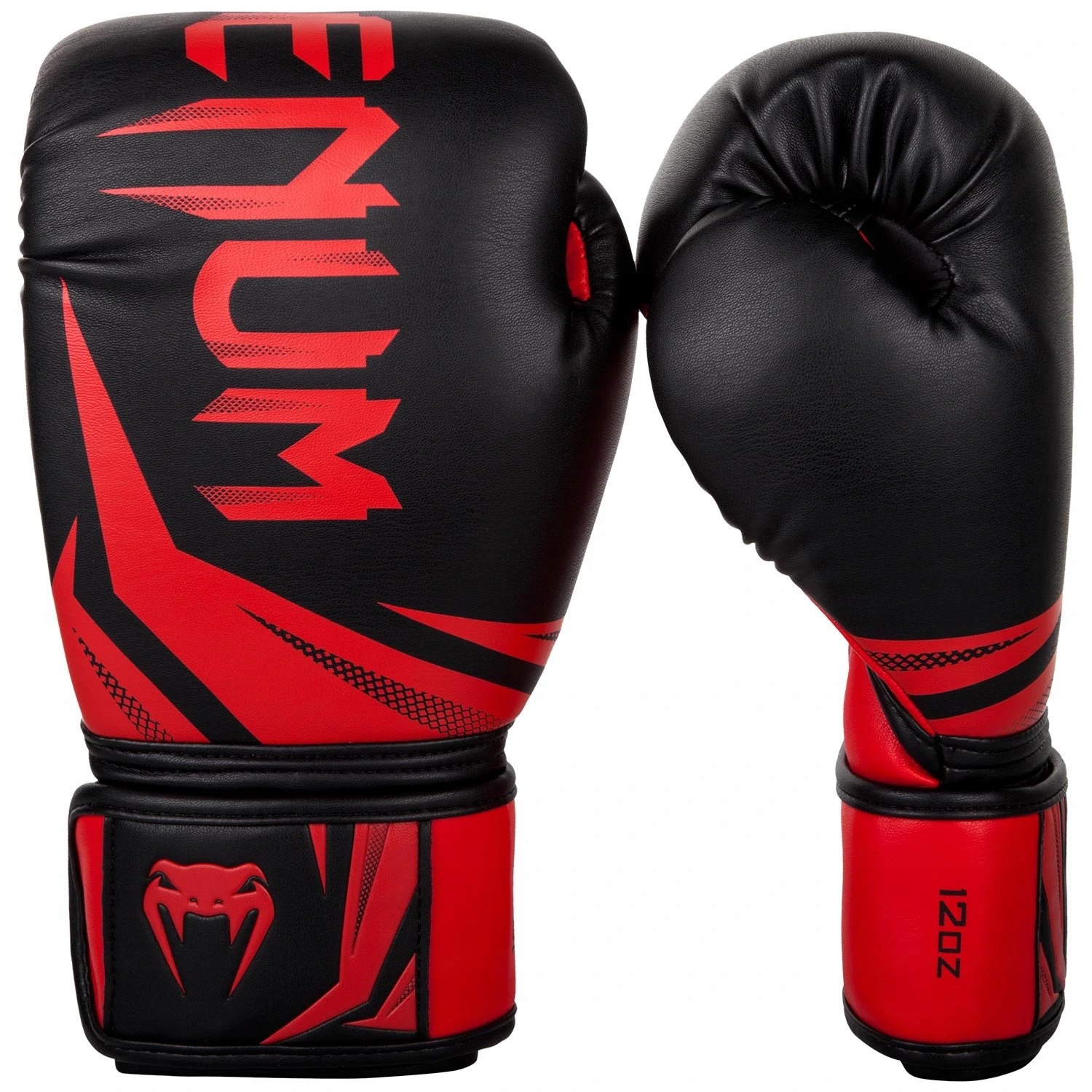 Boxerské rukavice Venum Challenger 3.0 černo/červené VENUM-03525-100 20