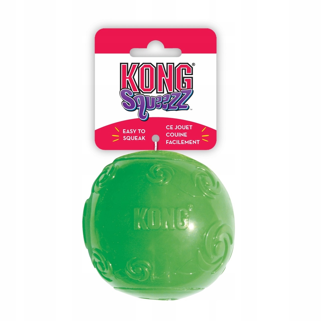 

Kong Squeezz Ball piszcząca piłka dla psa roz XL