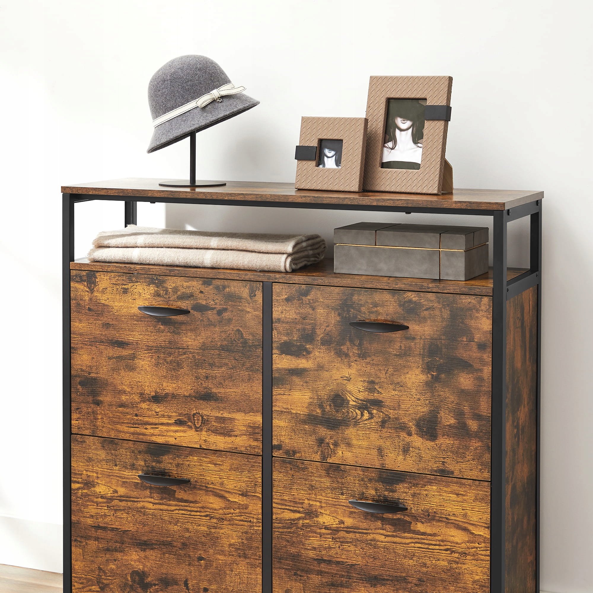 Szafka na buty industrialna LOFT rustykalna Kod producenta 0948-SE