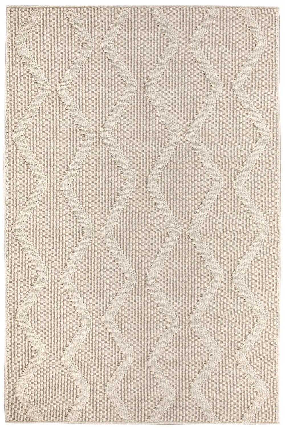 Moderní koberec plochý Costa 120x170 béžový koberec na terasa balkon