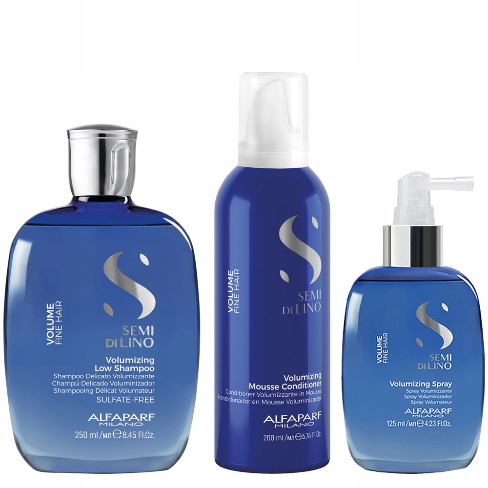Alfaparf Semi di Lino Volume sada dodávající objem jemným vlasům
