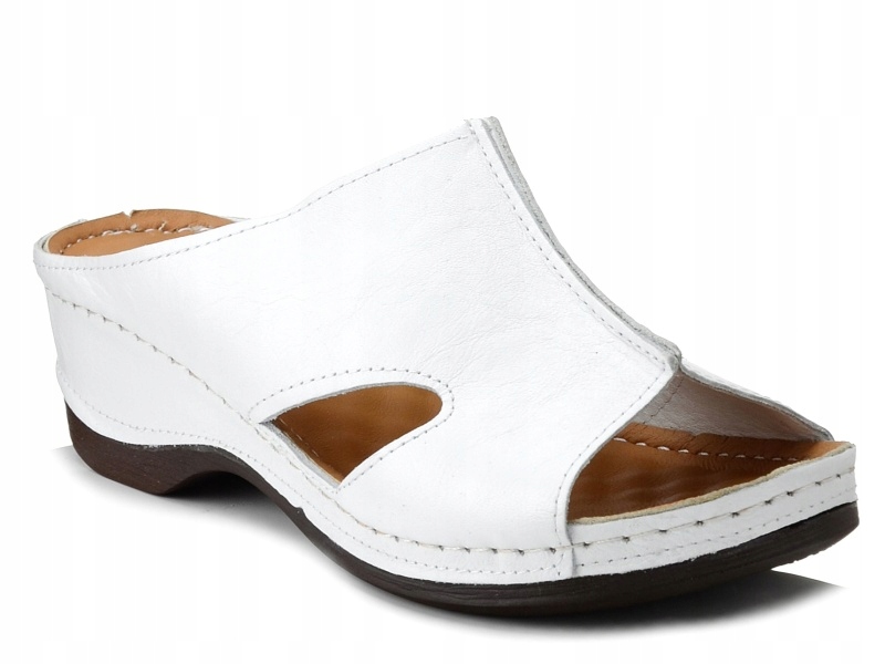 

Klapki damskie skórzane Loretta Vitale 1301 40