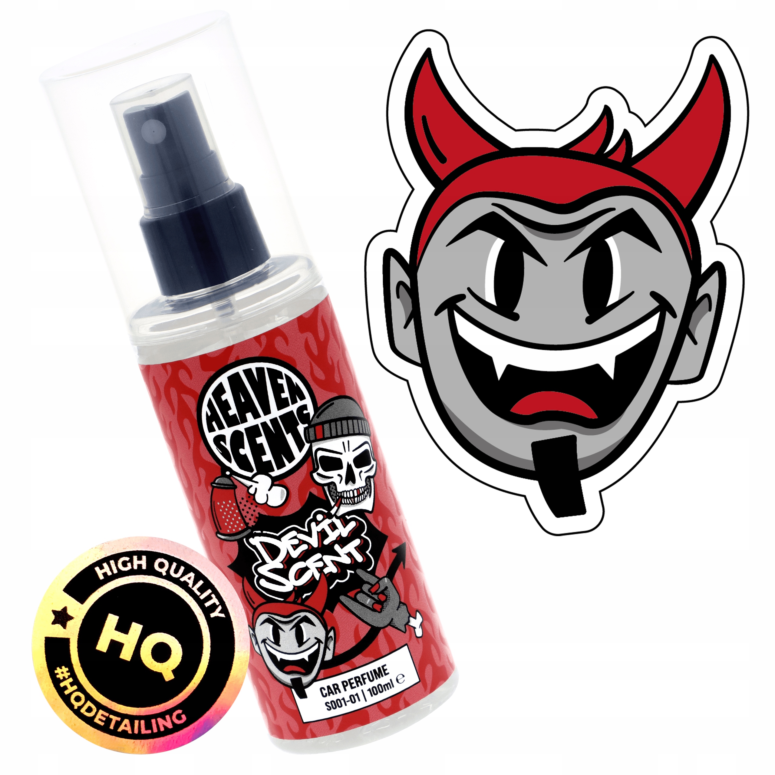 HEAVEN SCENTS Perfumy Do Auta DEVIL SCENT 100ml