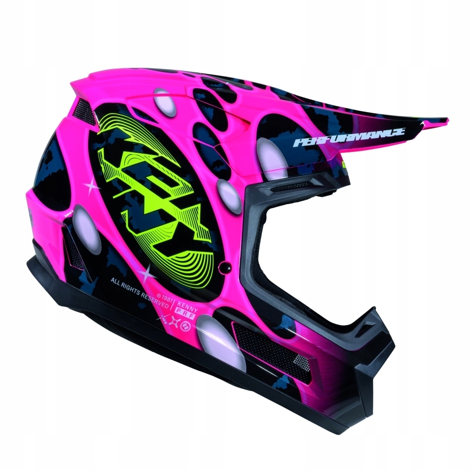 Kenny Racing Cross/enduro Prilba Performance Ert Graphic Pop System, Farba R