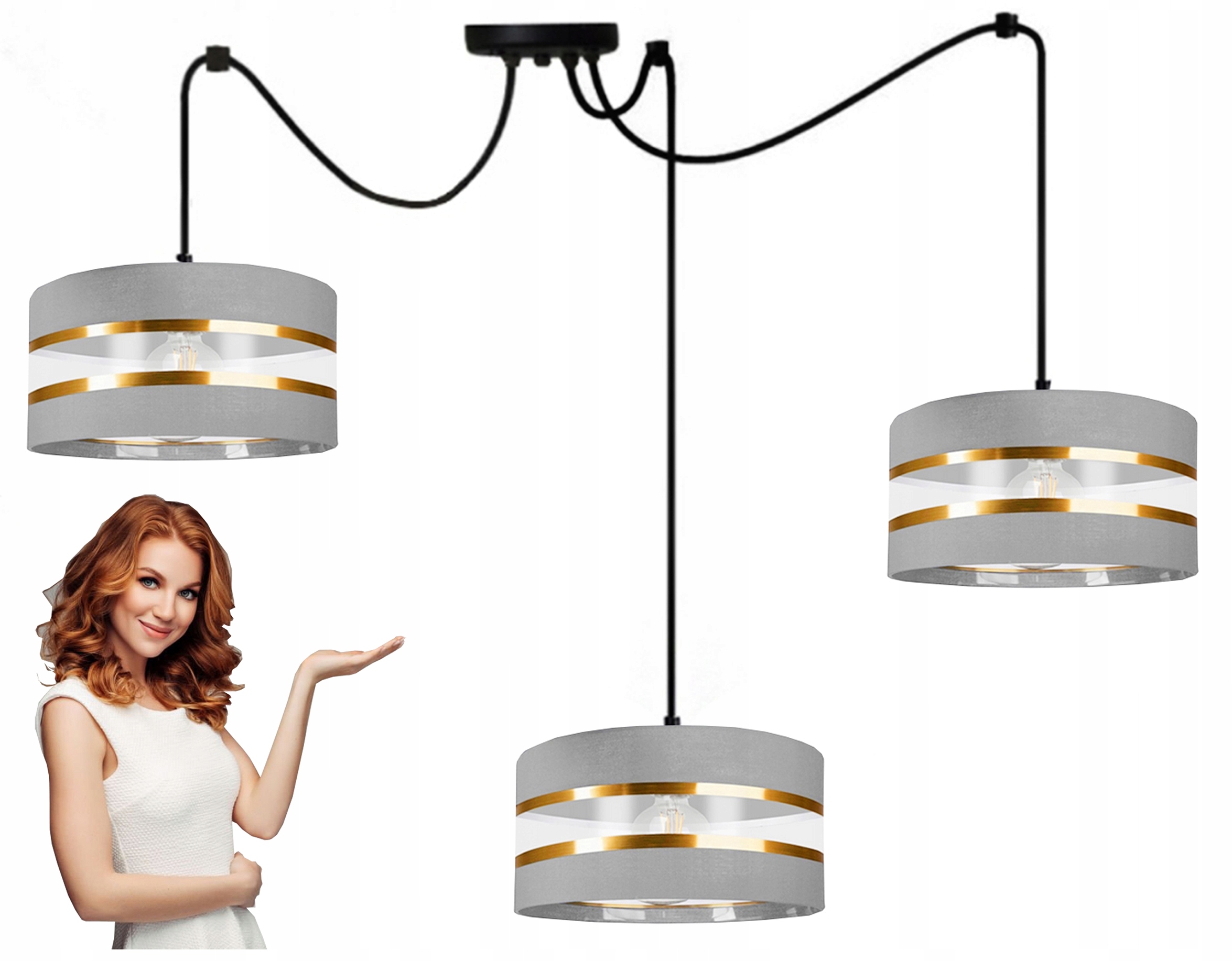 Závěsná Lampa Do Obývacího Pokoje Kuchyně Do Pokoje Na Strop, Stínidlo FI30 Led, Ozdobná