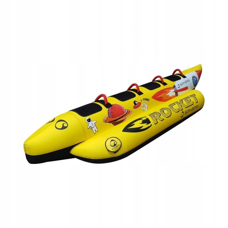 SPINERA ROCKET 4 – banan wodny 4-osobowy do holowania Marka Spinera