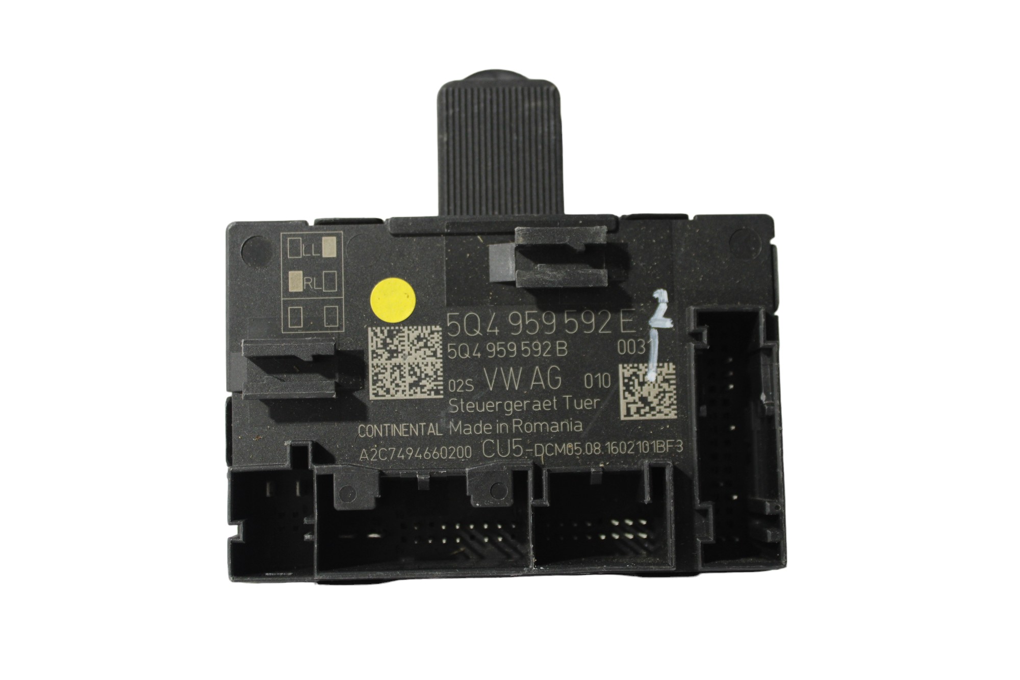 VW AUDI SKODA SEAT MODUŁ, STEROWNIK DRZWI 5Q4959592E, 5Q4959592B
