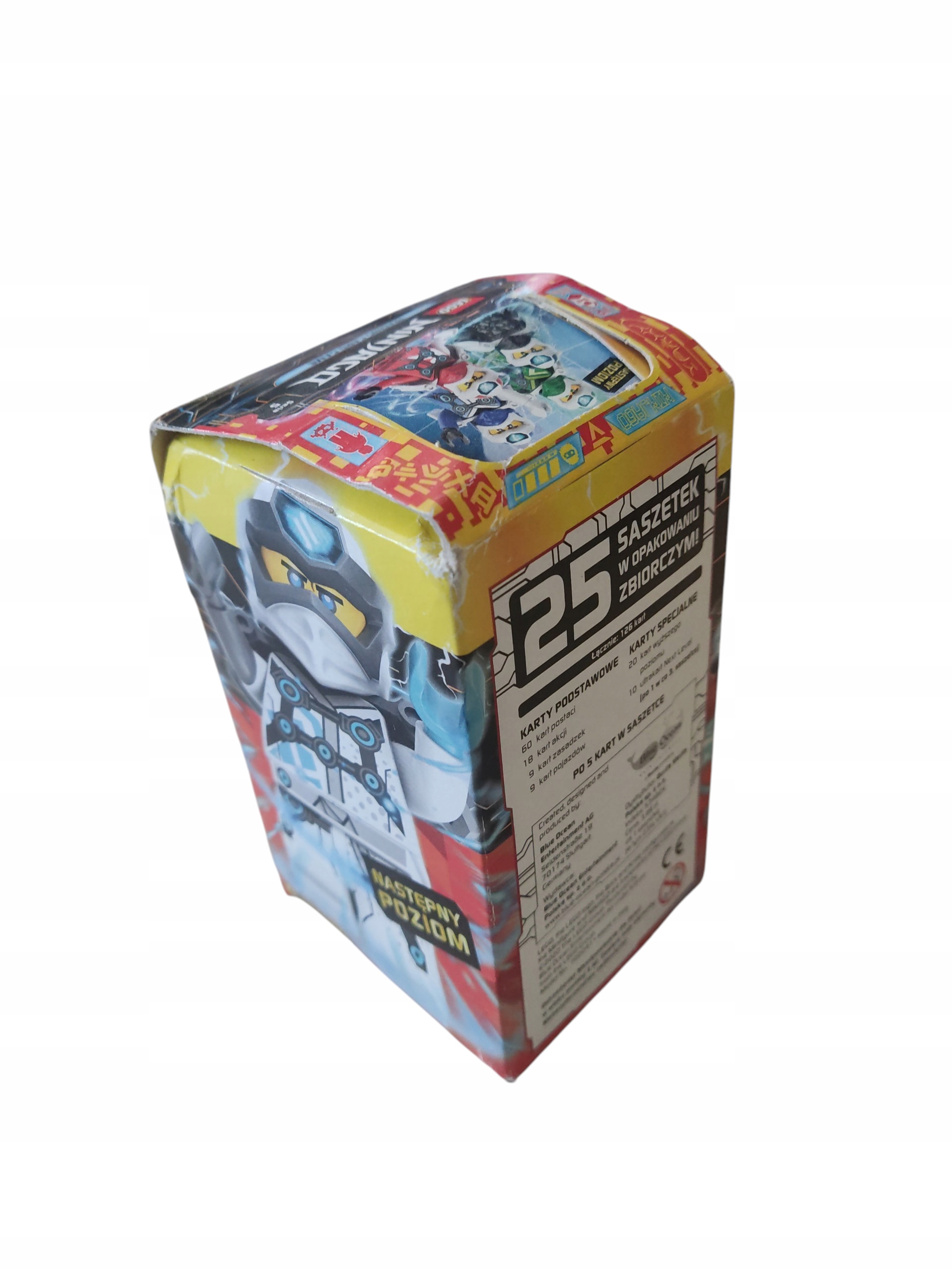 lego ninjago 5 prime empire następny poziom Np box 25 saszetek 125 kart