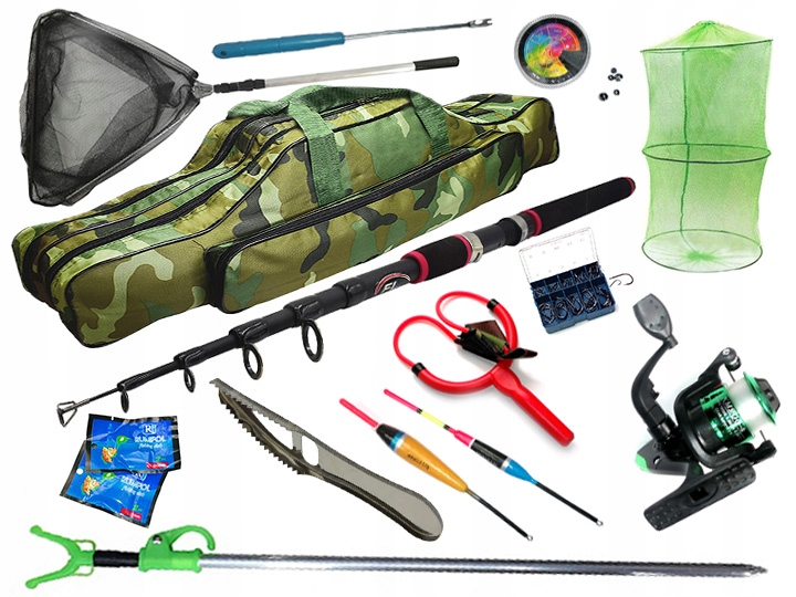 Splávkový Zemní Rybářský Set Bonus