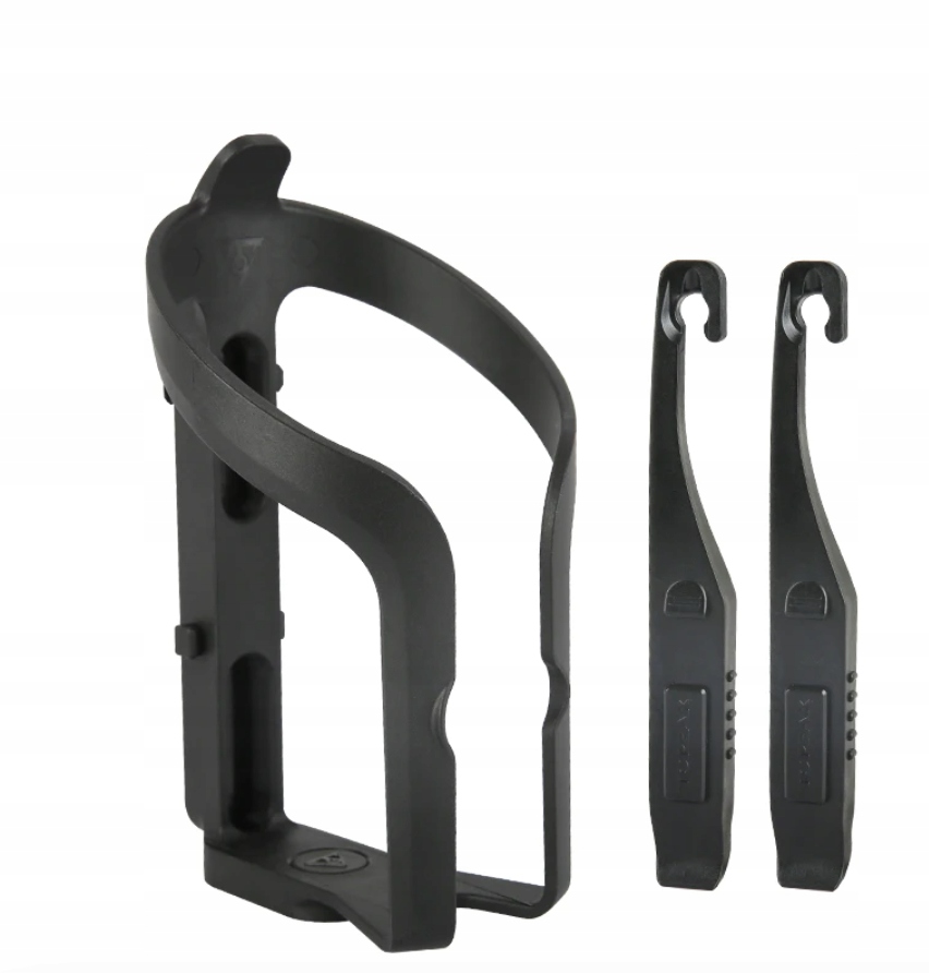 UCHWYT ROWEROWY NA BIDON KOSZYK NA WODĘ CZARNY