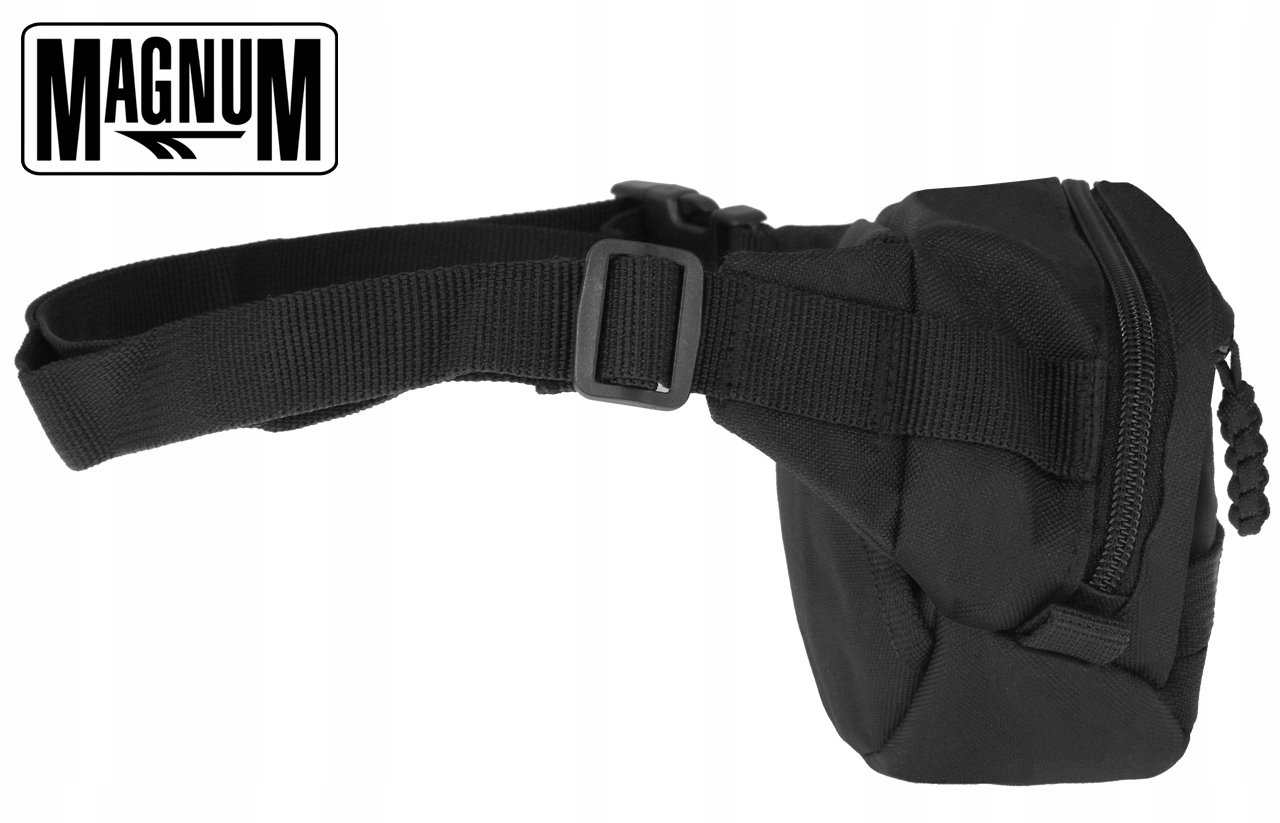 NERKA MAGNUM PLOVER ŁADOWNICA WOJSKOWA TORBA BIODROWA NA PAS MOLLE CZARNA Model PLOVER MOLLE 2L