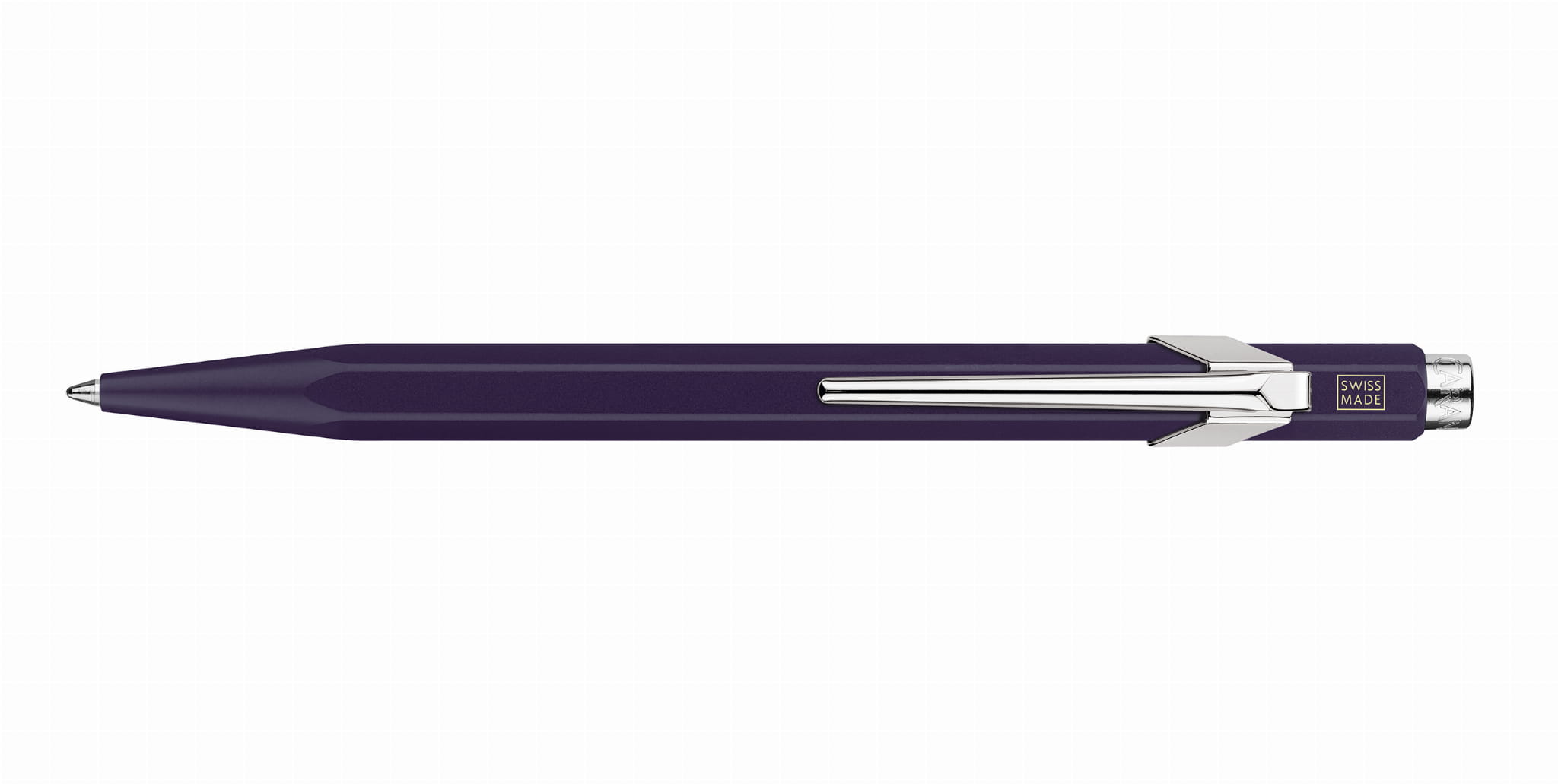 Guľôčkové pero Caran d'Ache 849 Dark Violet