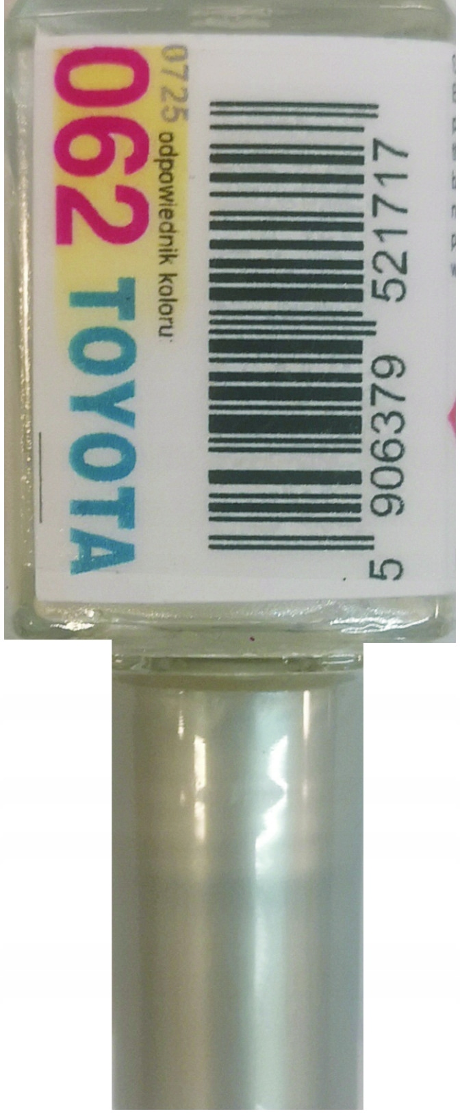 Toyota Lexus 062 Crystal White Lakier Samochodowy Zaprawka Do Rys 10 ML Ara