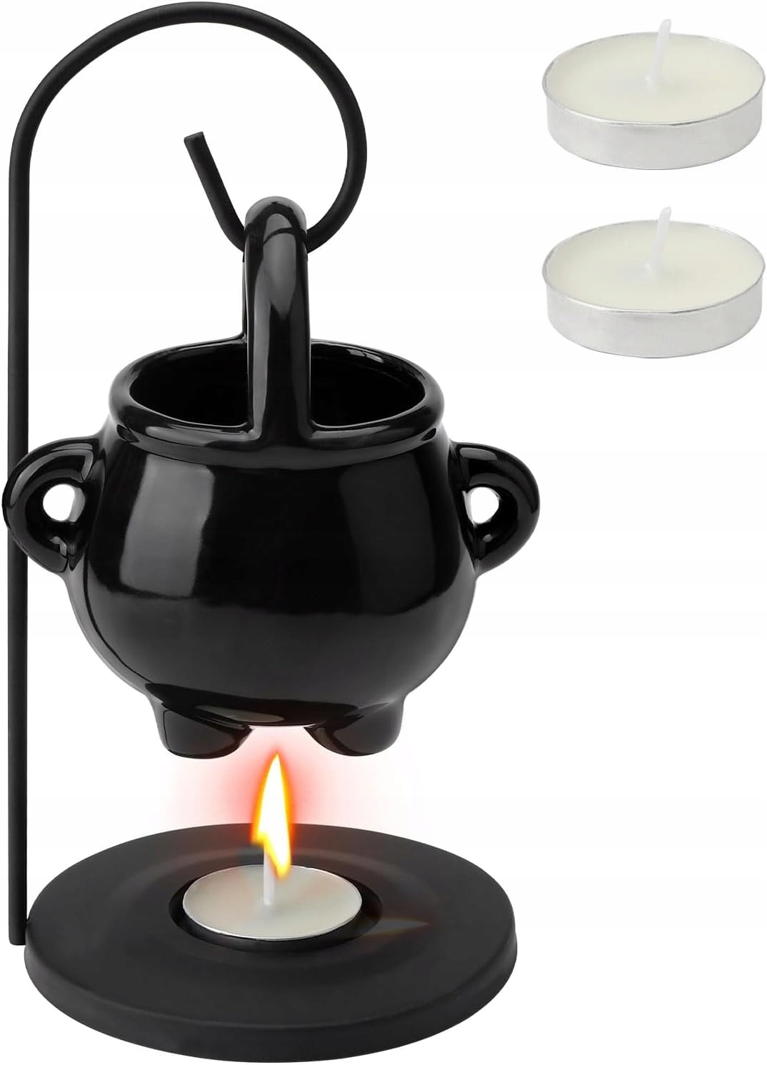 Vonná lampa na esenciální oleje nebo vosk, keramická, závěsná
