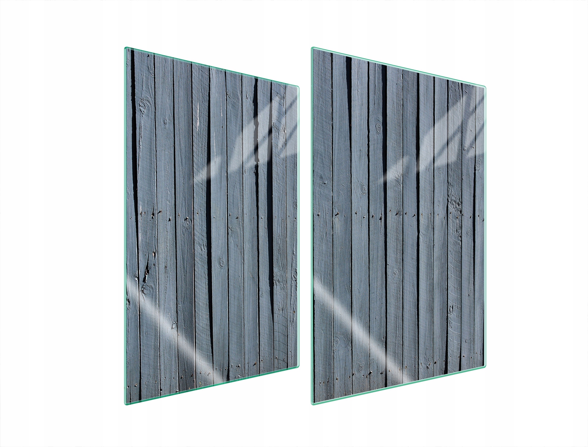 Skleněná Ochranná Deska Do Kuchyně 2x35x52 Dřevo Tvrzené Sklo