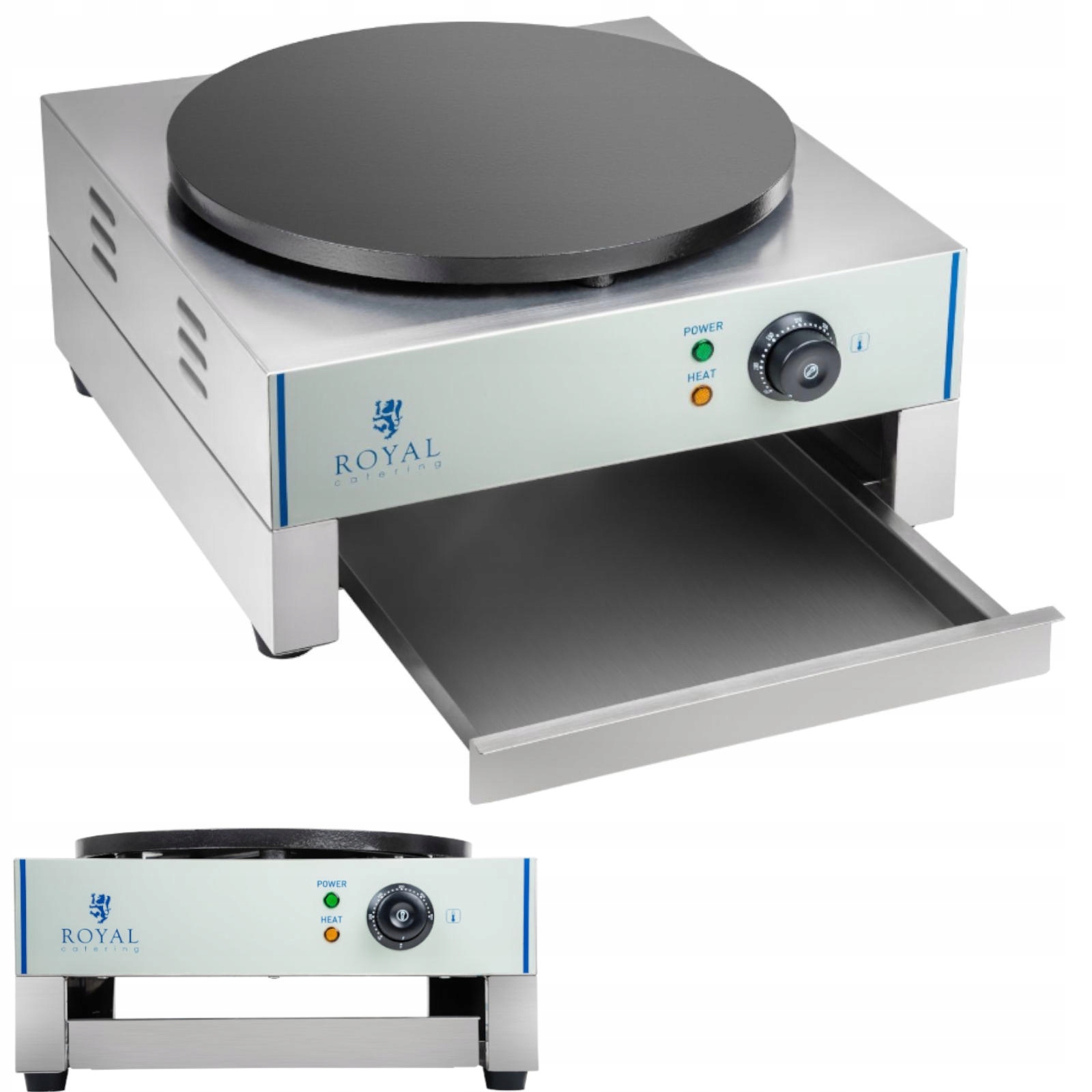 Palačinkovač s jednou kruhovou deskou, průměr 40 cm