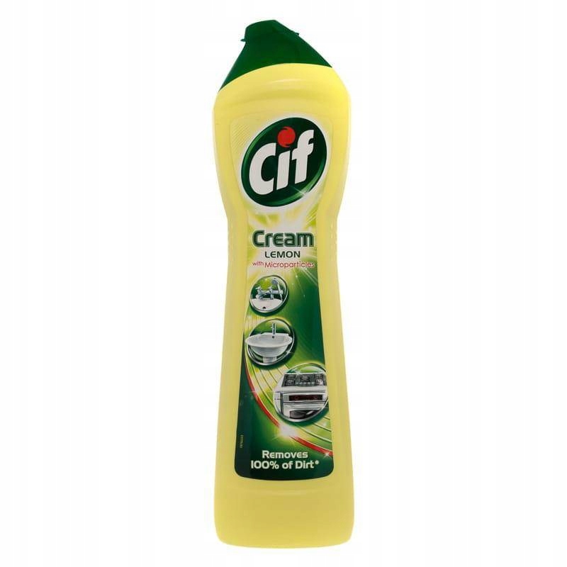 

Z Niemiec Cif Citron Mleczko do Czyszczenia 500 ml