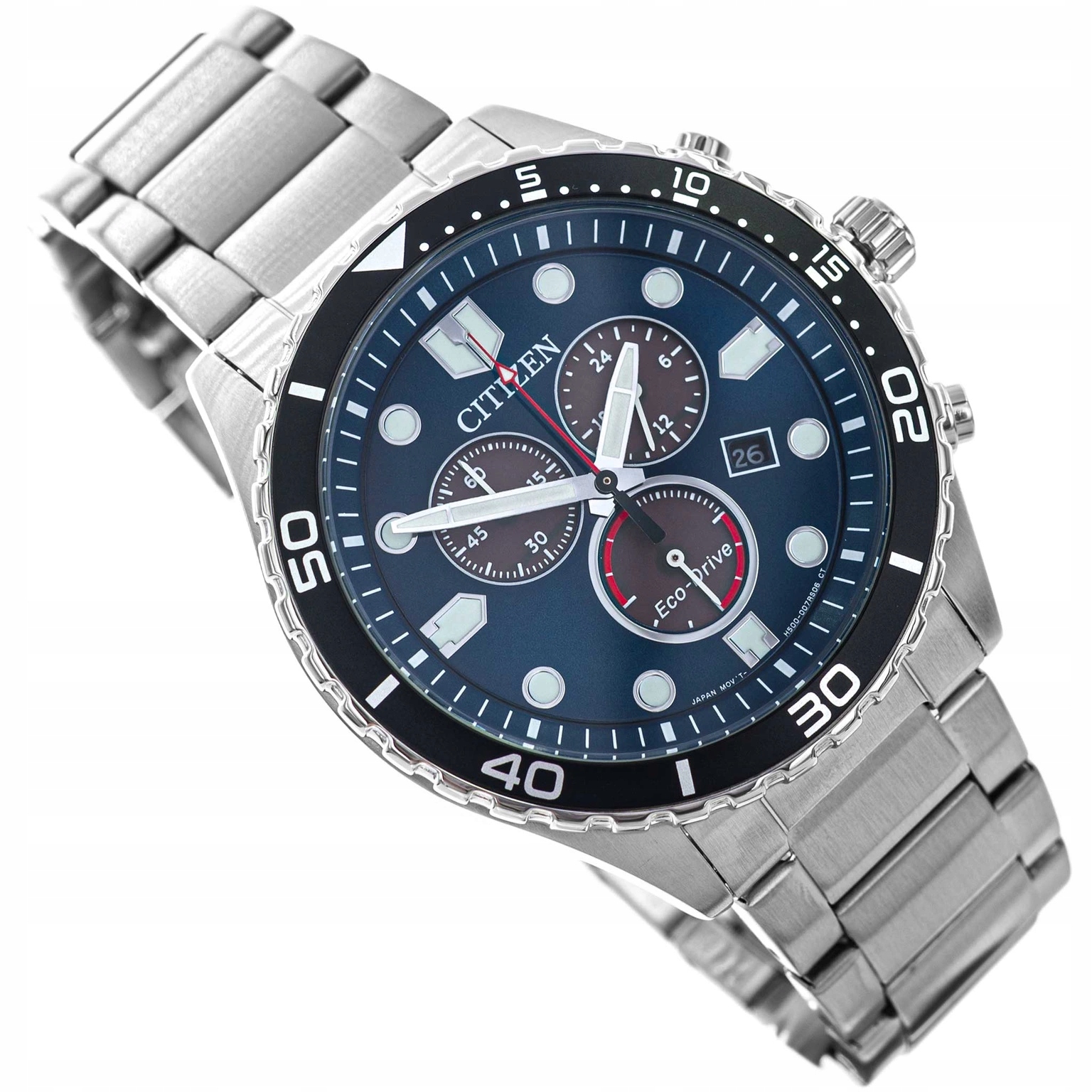 Pánské Hodinky Citizen AT2560-84L Eco-drive Aqua Sport Chronograph 100 M