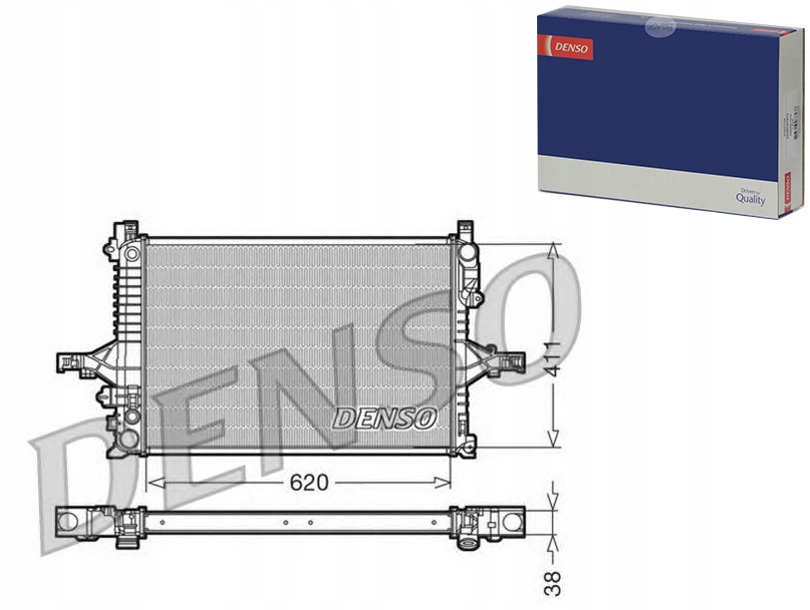 DENSO CHŁODNICA SILNIKA