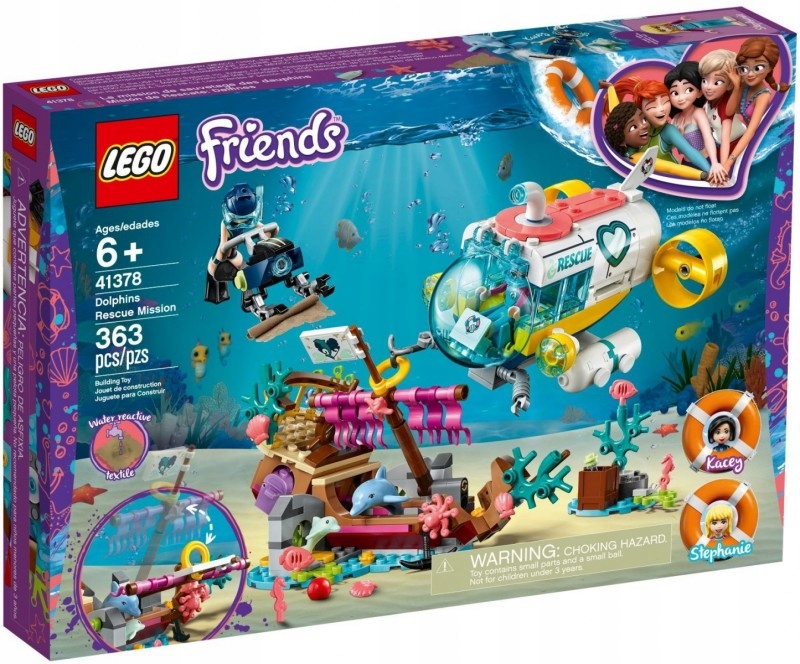 Lego 41378 Přátelé Na záchranu delfínů