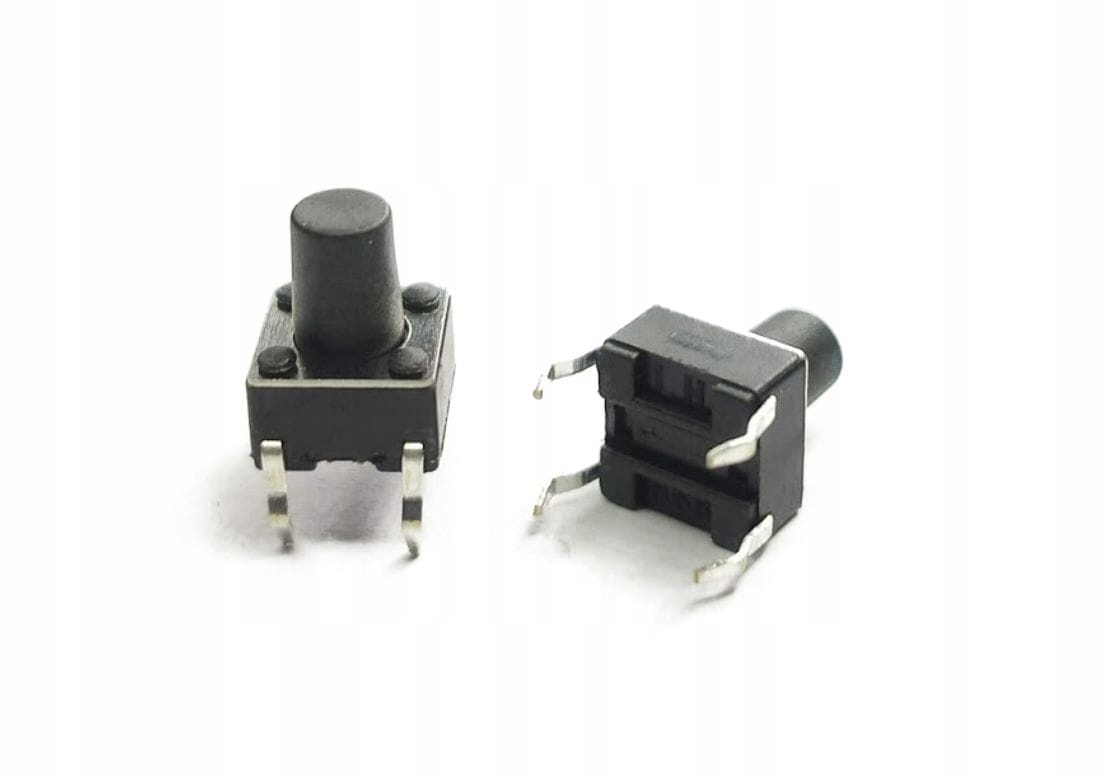 

włącznik przycisk 4pin 6X6X9 Dip