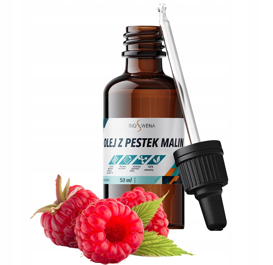 

Olej Z Pestek Malin 50ml nierafinowany naturalny