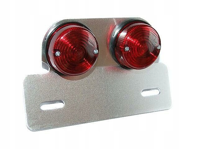 LA-001 - ЗАДНІЙ ЛІХТАР УНІВЕРСАЛЬНИЙ ЧЕРВОНИЙ 2 ЛАМПИ КРОНШТЕЙН
