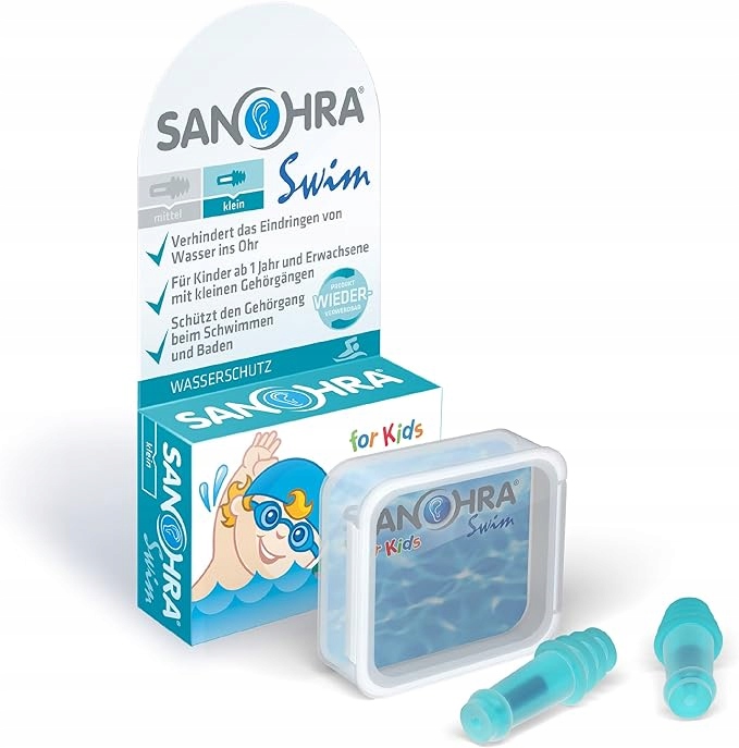 Profesjonalne Zatyczki do Uszu na Basen SANOHRA