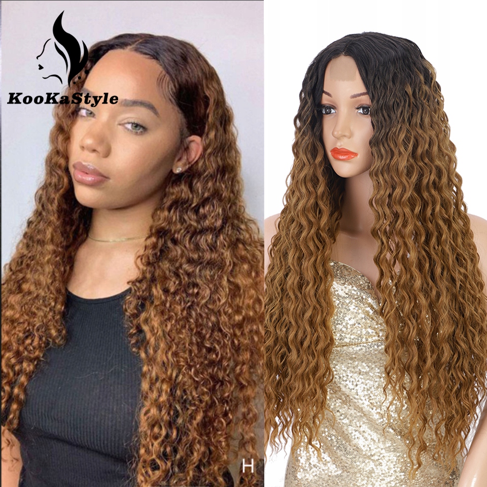 Oříškově hnědá vlnitá paruka Cindy