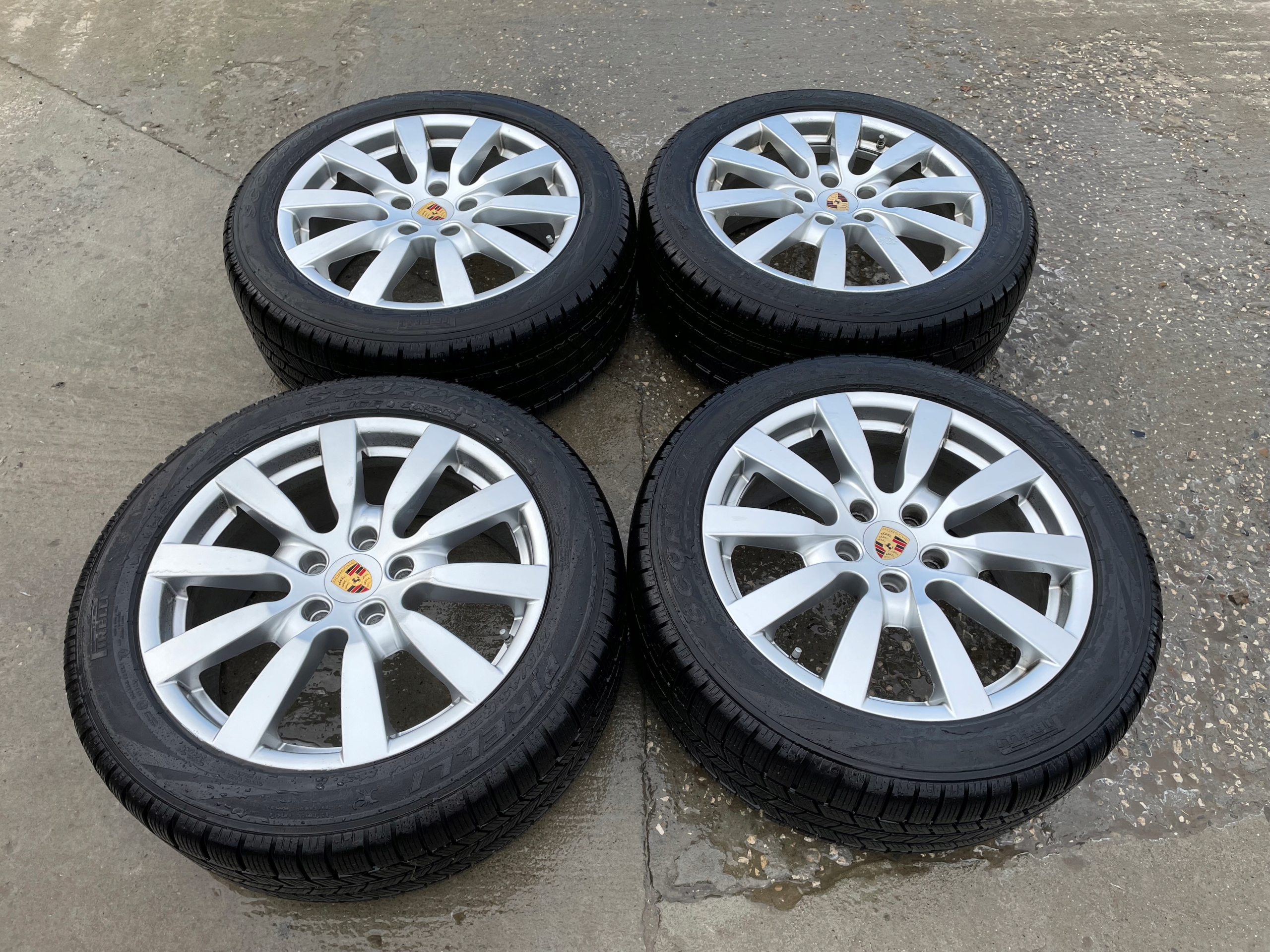PORSCHE CAYENNEp5 КОЛЕСА ЗИМА ДИСКИ 20