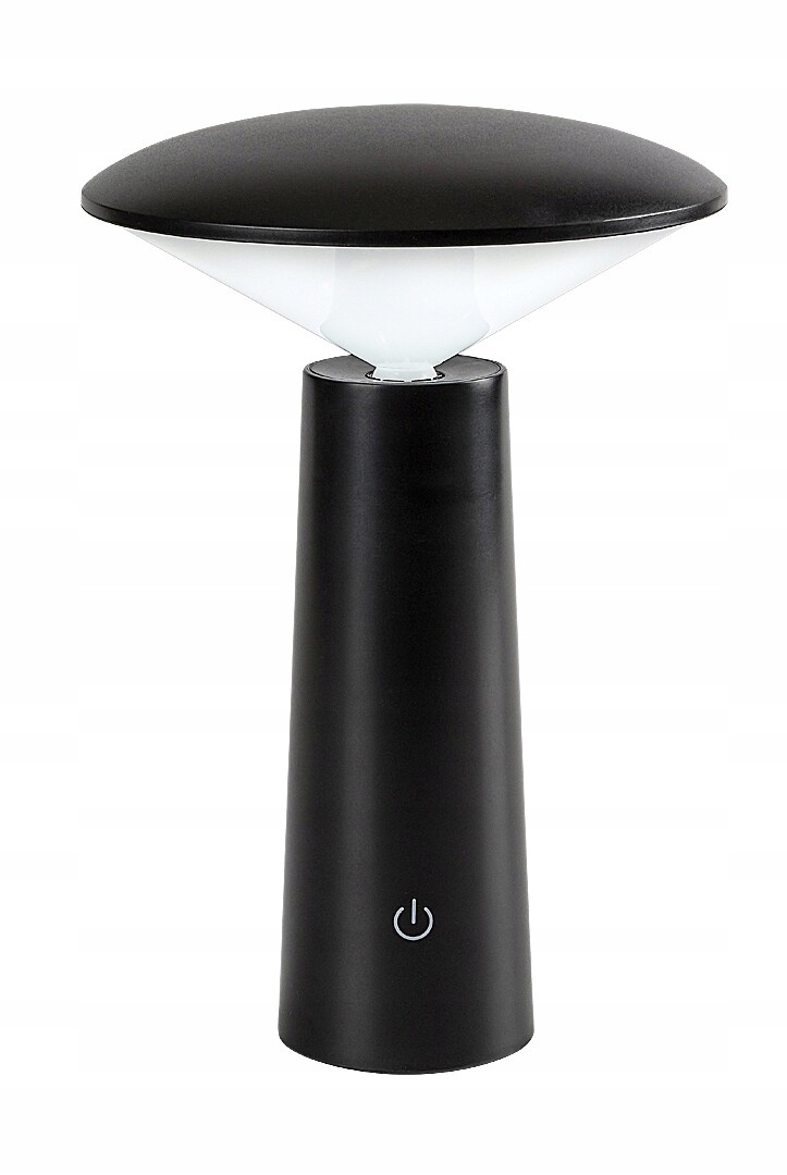 Dekorativní stolní lampa černá led usb-c ip20 3w Polperro Rabalux