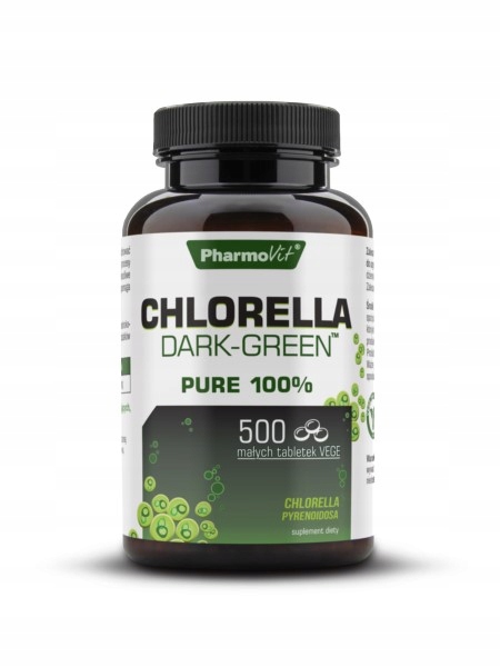 

Pharmovit Chlorella Dark-Green 500 tabletek