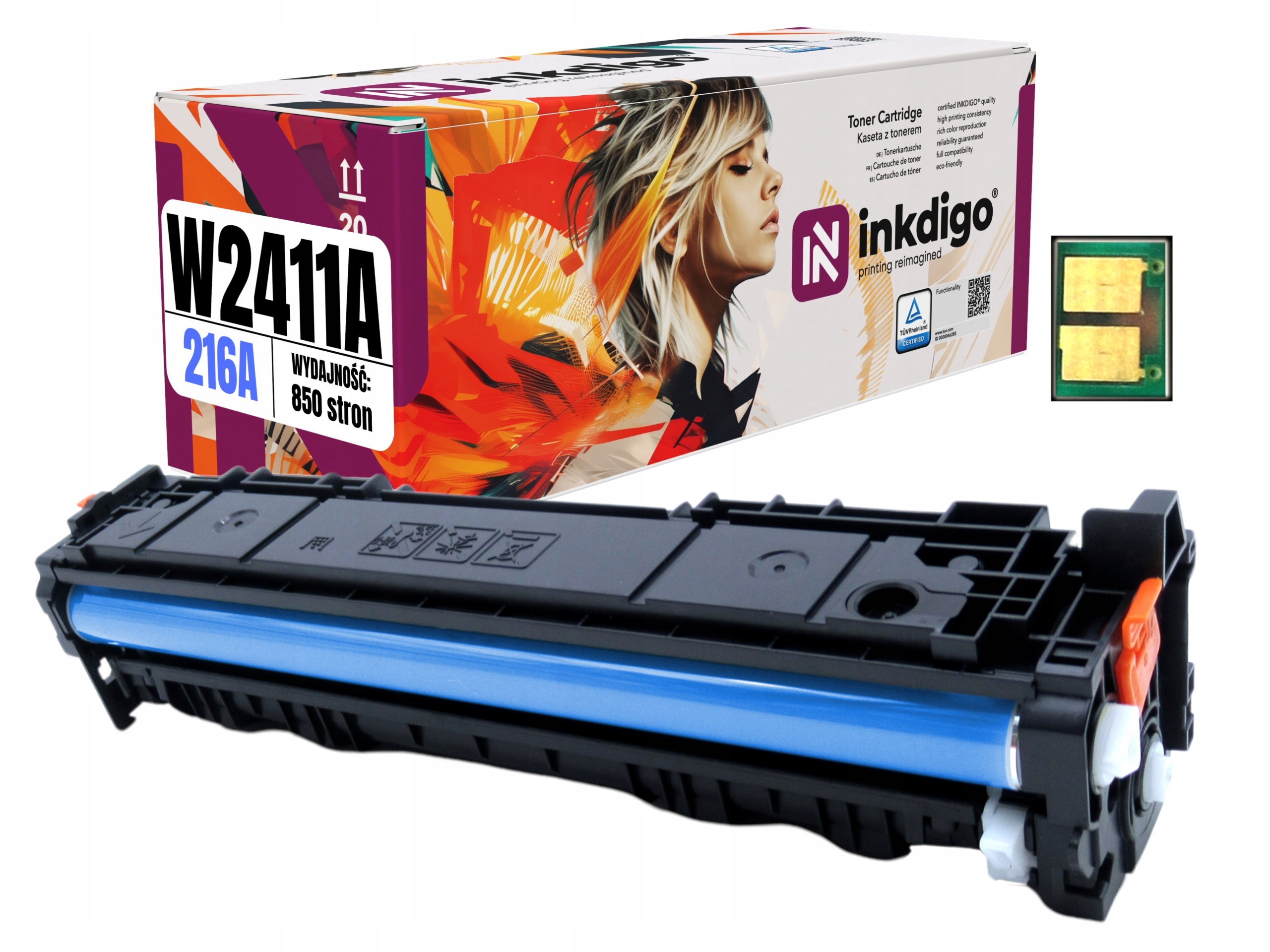 W2411A Náhradní toner s Chipem pro Hp Color LaserJet Pro M155nw M182n M183fw